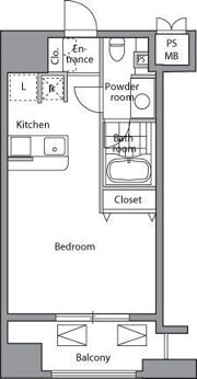 ピアネッタ汐留の間取り画像