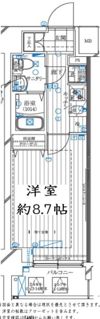レガリス亀戸の間取り画像