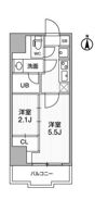 ドゥーエ亀戸Ⅲの間取り画像