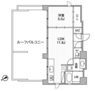 シーズンフラッツ浅草橋の間取り画像