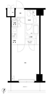 ルーブル清澄白河参番館の間取り画像