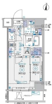 ブライズ東陽町の間取り画像