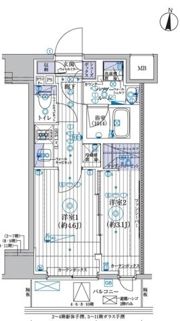 ブライズ東陽町の間取り画像