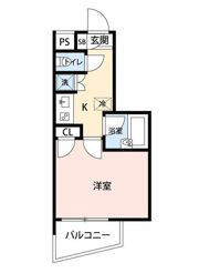 マイナビSTAYミライエ高井戸北（パレ・ホームズ高井戸Ⅱ）の間取り画像