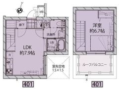LEGALAND高田馬場の間取り画像