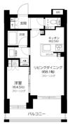 クラッシィスイート赤坂の間取り画像