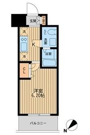 エコロジー潮見レジデンスの間取り画像
