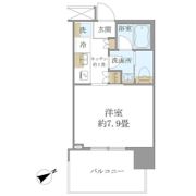 Brillia Tower浜離宮の間取り画像