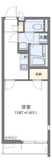 クレイノチガヤの間取り画像