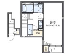 レオネクストマ ピエス蒲田の間取り画像
