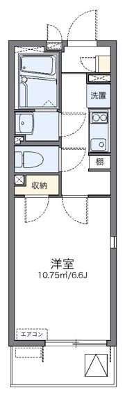 レオネクストチァフル 上野毛の間取り画像