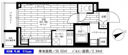 グランドコンシェルジュ六本木の間取り画像