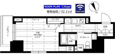 グランドコンシェルジュ六本木の間取り画像