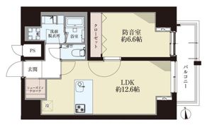AZ Music上野の間取り画像
