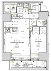LUMEED南千住の間取り画像