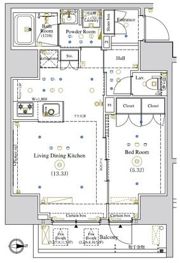 LUMEED南千住の間取り画像