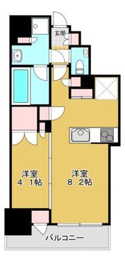 フレンシア椎名町の間取り画像