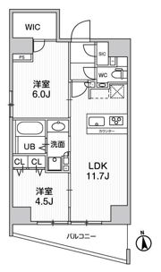 リテラス秋葉原イーストの間取り画像