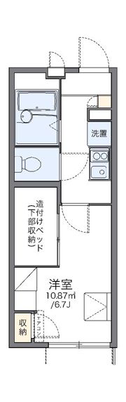 レオパレスセレーヌ新高円寺の間取り画像