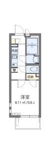 クレイノ弥生の間取り画像