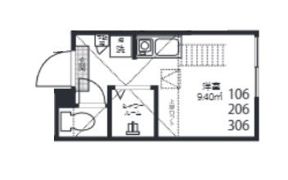 QUQURI Tokyo Shinjukuの間取り画像