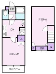 ウェンゲン上高田の間取り画像