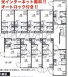 シャンピニオン都立大の間取り画像