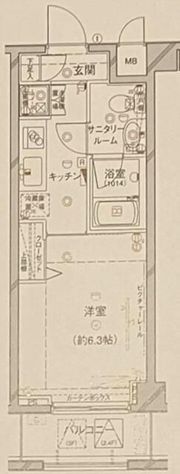 ステージファースト上落合の間取り画像