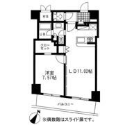 レジディア日本橋人形町Ⅱの間取り画像