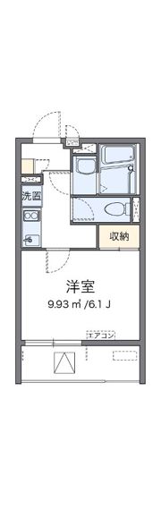 クレイノMAPLEの間取り画像