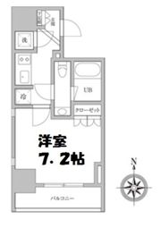 KDXレジデンス神田の間取り画像