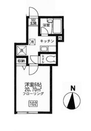 ブルージュの間取り画像
