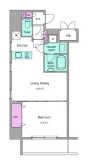 レジディア神田岩本町Ⅱの間取り画像