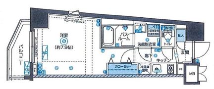ZOOM南麻布の間取り画像
