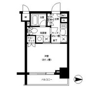 パークキューブ神田の間取り画像