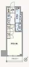 アジールコート汐浜キャナルの間取り画像