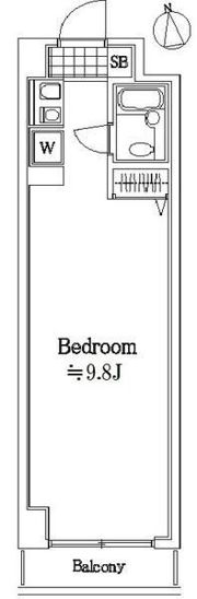ラフィネ西荻の間取り画像