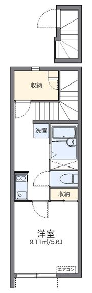 レオネクストMIYUKIの間取り画像