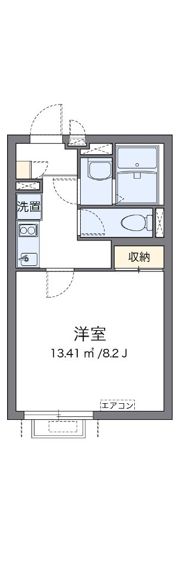 クレイノ大田中央の間取り画像