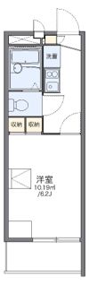 レオパレスアオキの間取り画像