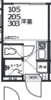 One CUBE夏目坂の間取り画像