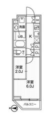 リテラス清澄白河の間取り画像