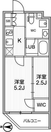 リテラス清澄白河の間取り画像