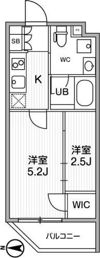 リテラス清澄白河の間取り画像