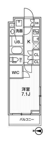リテラス清澄白河の間取り画像
