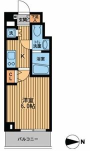 プライムアーバン中野上高田の間取り画像