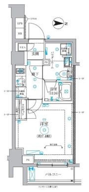 CREALpremier大島の間取り画像