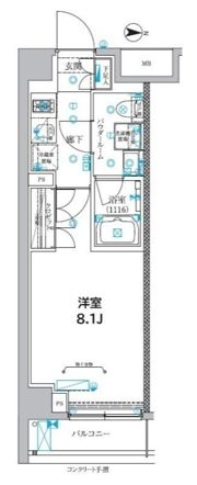CREALpremier大島の間取り画像