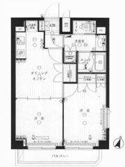 ルーブル中野沼袋弐番館の間取り画像