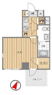 AXAS日本橋浜町の間取り画像